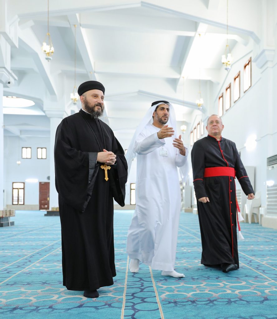 Mosque and Churches in Abu Dhabi focus on a new campaign.  