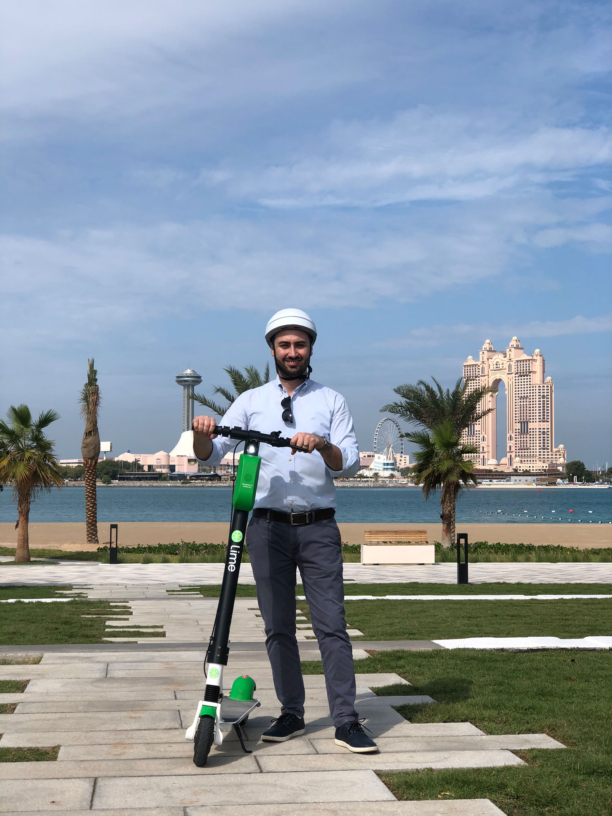 Escooter Brand Lime Rides From USA To Abu Dhabi Abu Dhabi Talking