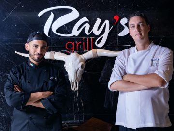 Emirati Chef Khaled at Ray's Grill