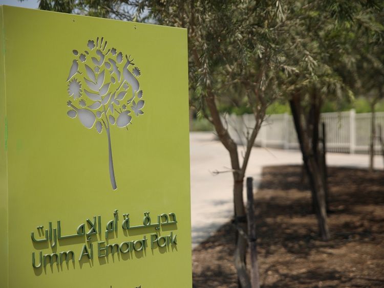 Umm Al Emarat Park in Abu Dhabi