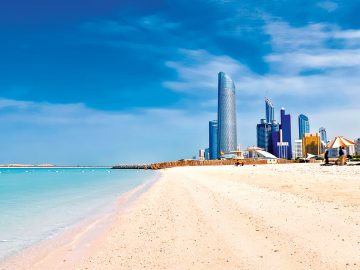 Public Beach in Abu Dhabi