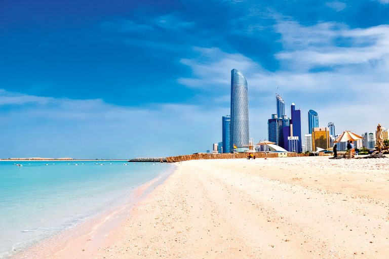 Public Beach in Abu Dhabi