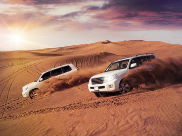 Off road adventure in Abu Dhabi