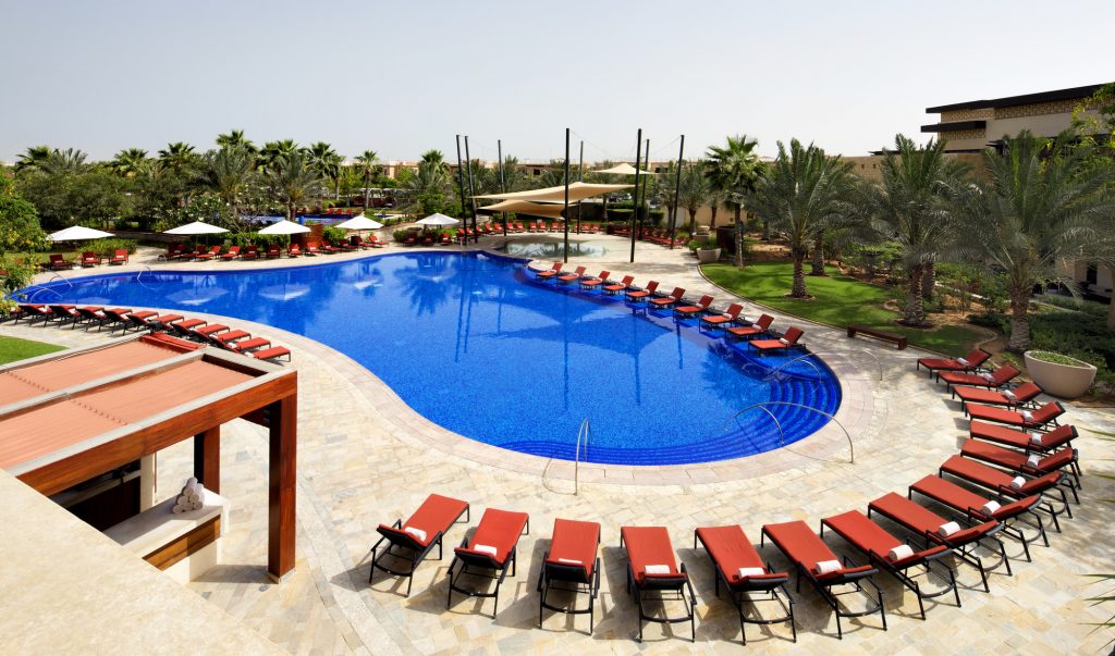 Pool access at The Westin Abu Dhabi Golf Resort