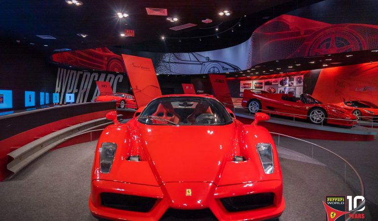 An exclusive chance to see a limited series of Ferrari cars in Abu Dhabi