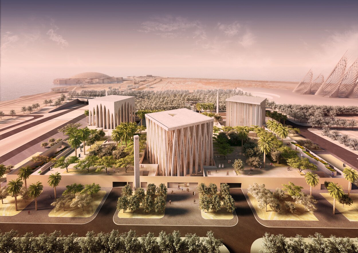 Here's the first glimpse of Abu Dhabi's Abrahamic Family House
