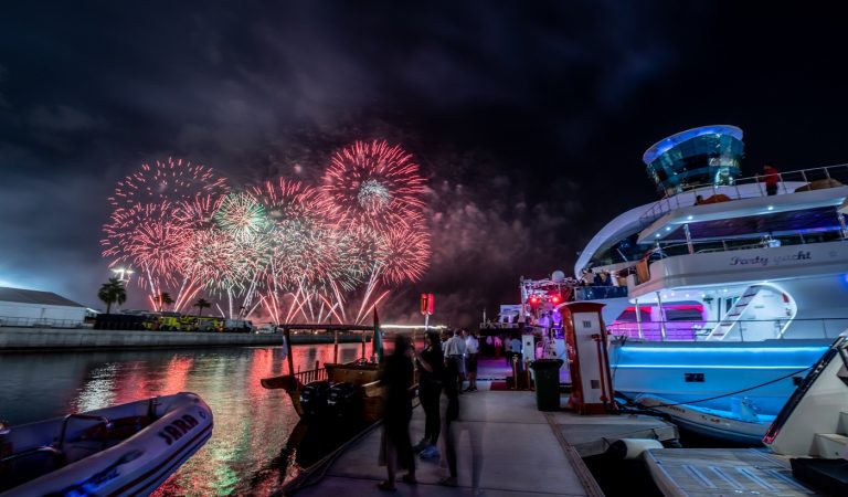 Watch the fireworks from these restaurants on Yas Marina