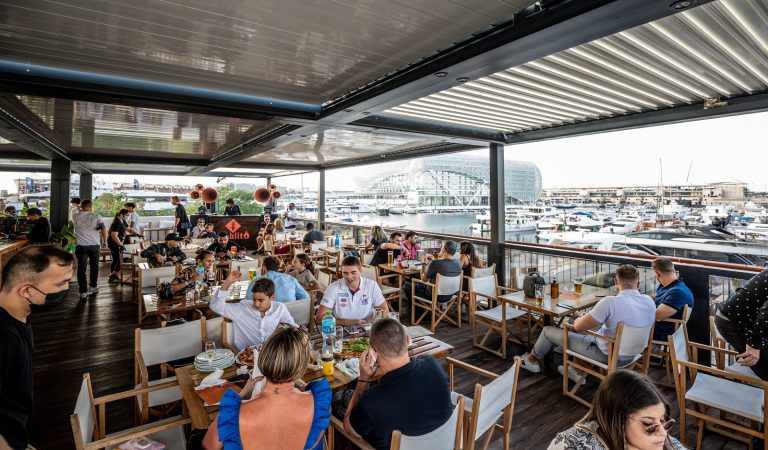 The best alfresco outdoor dining experience on Yas Marina