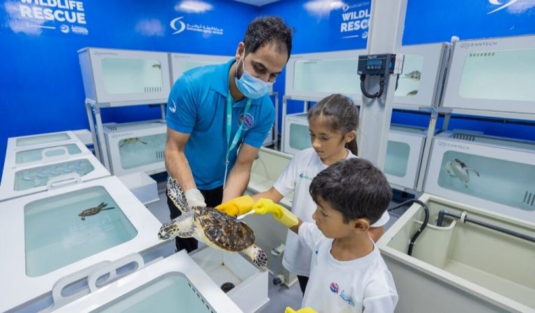 A new program starts at The National Aquarium Abu Dhabi