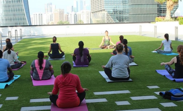 COMPLIMENTARY YOGA CLASSES AT THE GALLERIA AL MARYAH ISLAND ARE HERE TO STAY…