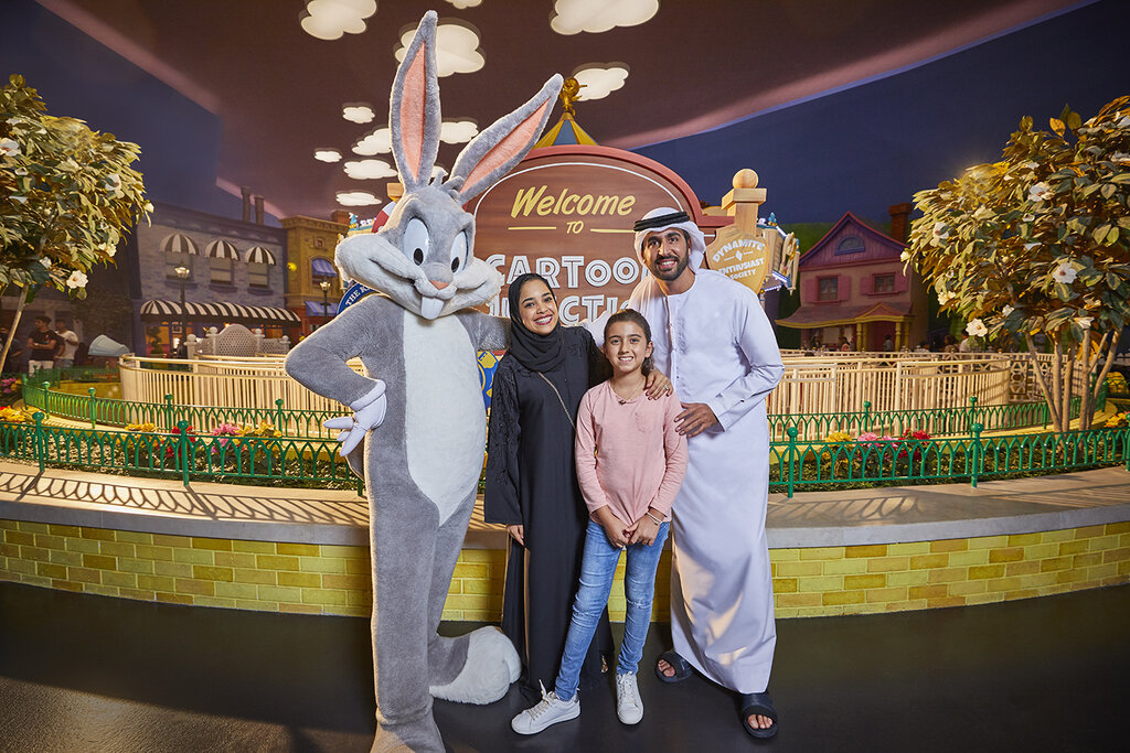 Bugs Bunny at Warner Bros. World Abu Dhabi