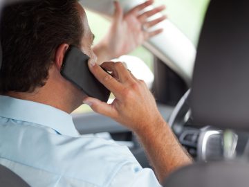 Motorist in Abu Dhabi