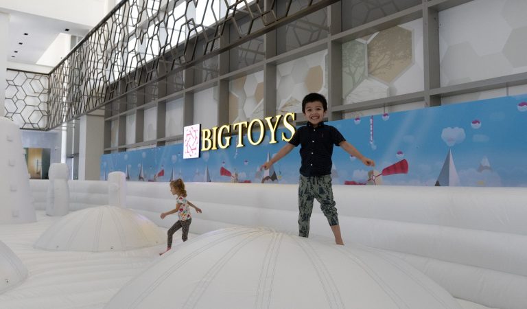 Have you been to this new Bouncy Hill at The Galleria Abu Dhabi