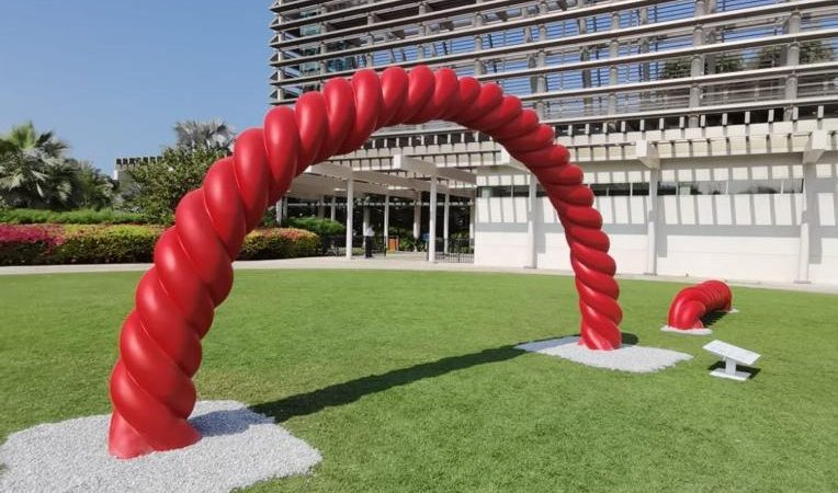 Award winning art installation on display at Umm Al Emarat Park