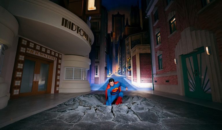 Superman themed activities at Warner Bros. World™ Abu Dhabi