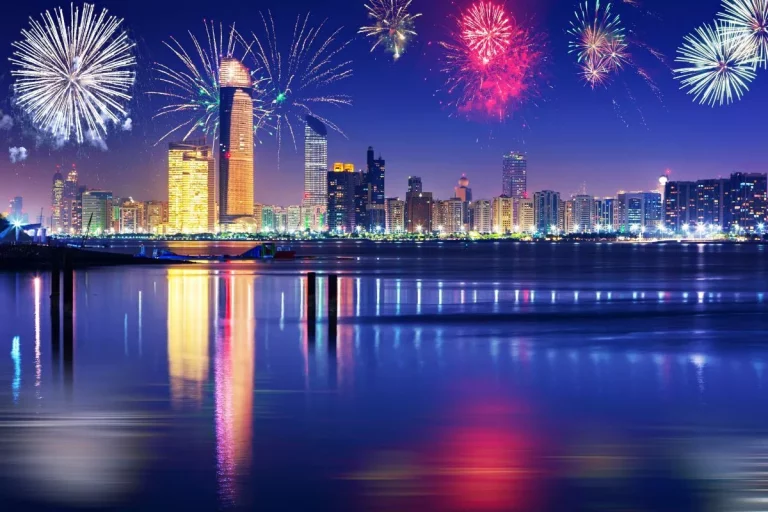 Fireworks in Abu Dhabi