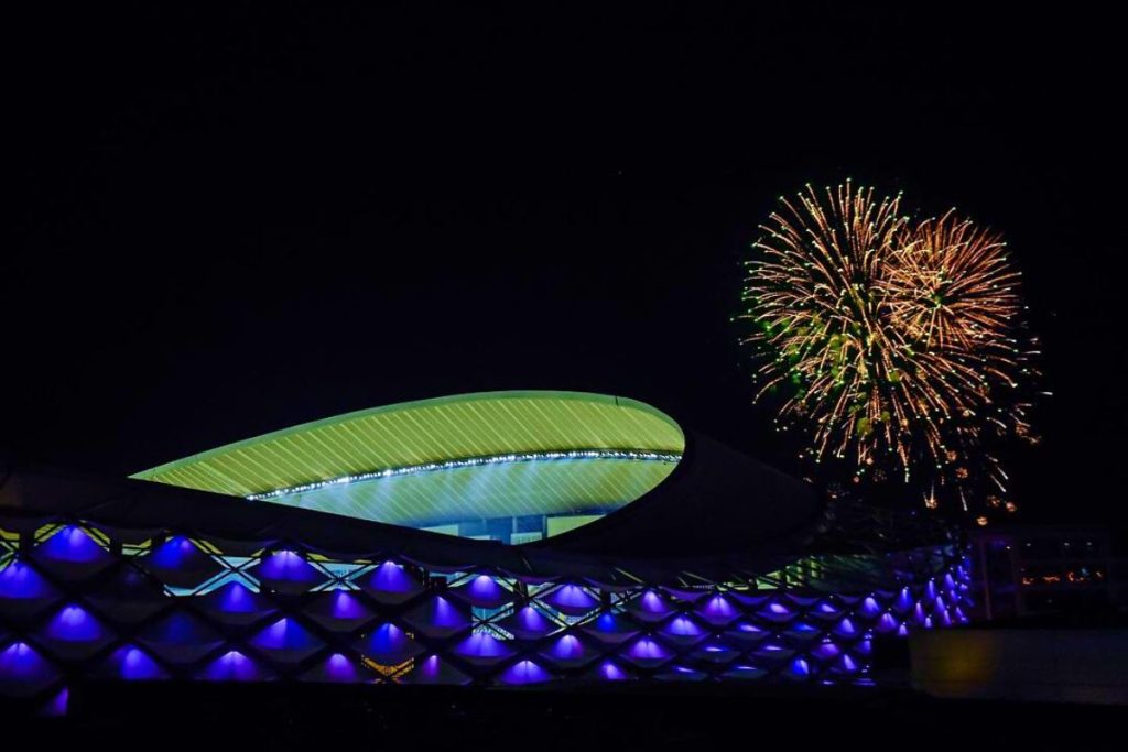 Hazza bin Zayed Stadium in Al Ain