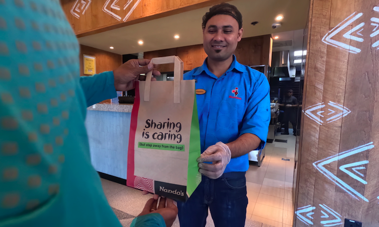 Nando’s Offers 1,000 Complimentary Meals to Delivery Drivers