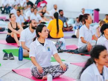 Free Yoga Sessions at Louvre Abu Dhabi
