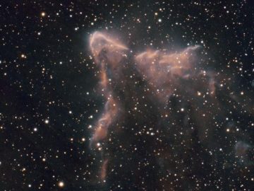 Ghost Nebula captured in Abu Dhabi Desert